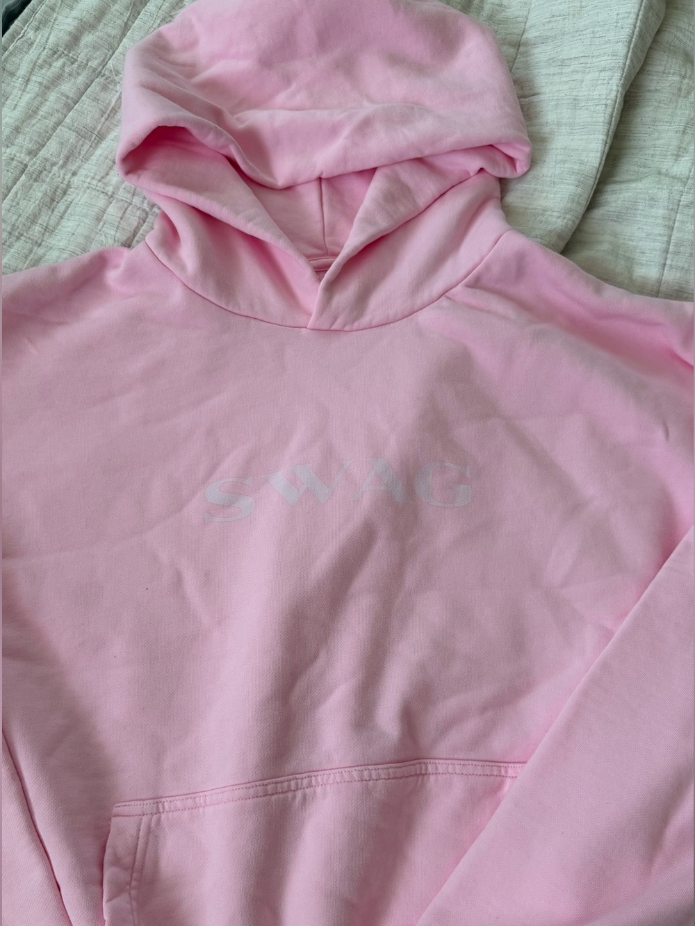 SKYLRK JUSTIN BIEBER PINK SWAG HOODIE COACHELLA